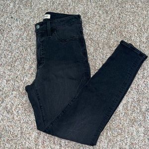 Madewell Black Skinny Jeans